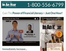 Tablet Screenshot of inanhour.com